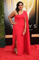 MINDY KALING at 2015 Creative Arts Emmy Awards in Los Angeles 09/12/2015