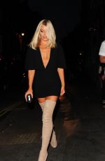 MOLLIE KING at Notion Magazine x Swatch Issue 70 Launch Party in London 09/09/2015