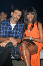 NAOMI CAMPBELL at Moschino Fashion Show at Milan Fashion Week 09/25/2015
