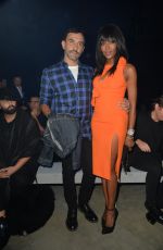 NAOMI CAMPBELL at Moschino Fashion Show at Milan Fashion Week 09/25/2015
