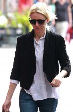 NAOMI WATTS Out and About in New York 09/28/2015