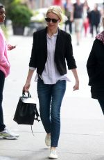 NAOMI WATTS Out and About in New York 09/28/2015