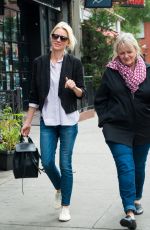 NAOMI WATTS Out and About in New York 09/28/2015