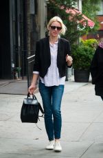 NAOMI WATTS Out and About in New York 09/28/2015