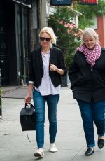 NAOMI WATTS Out and About in New York 09/28/2015