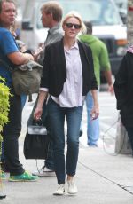 NAOMI WATTS Out and About in New York 09/28/2015