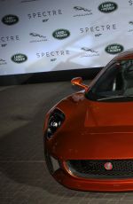NAOMIE HARRIS at Jaguar Land Rover Bond Cars Unveiling in Frankfurt 09/15/2015