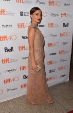 NATALIE PORTMAN at A Tale of Love and Darkness Premiere at 2015 Toronto International Film Festival 09/10/2015