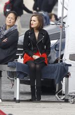 NATALIE PORTMAN on the Set of a Dior Ad in Paris 09/08/2015