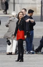 NATALIE PORTMAN on the Set of a Dior Ad in Paris 09/08/2015