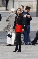 NATALIE PORTMAN on the Set of a Dior Ad in Paris 09/08/2015