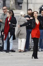 NATALIE PORTMAN on the Set of a Dior Ad in Paris 09/08/2015