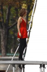 NATALIE PORTMAN on the Set of a Dior Ad in Paris 09/08/2015