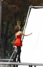 NATALIE PORTMAN on the Set of a Dior Ad in Paris 09/08/2015