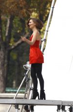 NATALIE PORTMAN on the Set of a Dior Ad in Paris 09/08/2015