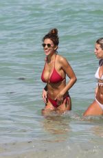 NATASHA OAKLEY and DEVIN BRUGMAN in Bikinis on the Brach in Miami 09/09/2015