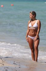 NATASHA OAKLEY and DEVIN BRUGMAN in Bikinis on the Brach in Miami 09/09/2015