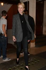 NCOLE KIDMAN Leaves The Noel Coward Theatre in London 09/15/2015