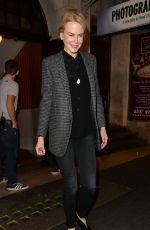 NCOLE KIDMAN Leaves The Noel Coward Theatre in London 09/15/2015