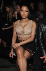 NICKI MINAJ at Alexander Wang Fashion Show in New York 09/12/2015