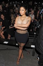 NICKI MINAJ at Alexander Wang Fashion Show in New York 09/12/2015
