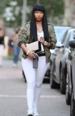 NICKI MINAJ Out Shopping in Los Angeles 09/16/2015