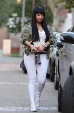 NICKI MINAJ Out Shopping in Los Angeles 09/16/2015