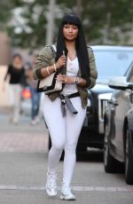 NICKI MINAJ Out Shopping in Los Angeles 09/16/2015
