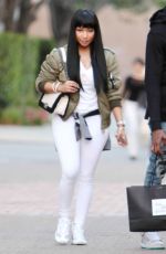 NICKI MINAJ Out Shopping in Los Angeles 09/16/2015