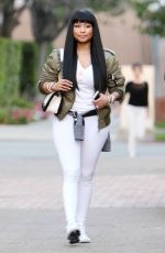 NICKI MINAJ Out Shopping in Los Angeles 09/16/2015