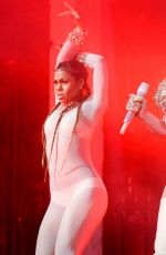 NICKI MINAJ Preforms at Givenchy Party at Milan Fashion Week 09/25/2015