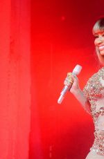 NICKI MINAJ Preforms at Givenchy Party at Milan Fashion Week 09/25/2015