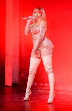 NICKI MINAJ Preforms at Givenchy Party at Milan Fashion Week 09/25/2015