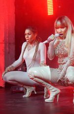 NICKI MINAJ Preforms at Givenchy Party at Milan Fashion Week 09/25/2015