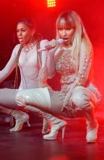 NICKI MINAJ Preforms at Givenchy Party at Milan Fashion Week 09/25/2015