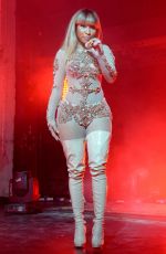 NICKI MINAJ Preforms at Givenchy Party at Milan Fashion Week 09/25/2015