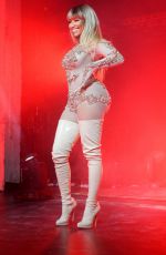 NICKI MINAJ Preforms at Givenchy Party at Milan Fashion Week 09/25/2015