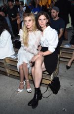 NICOLA PELTZ at Givenchy Fashion Show in New York 09/11/2015