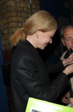 NICOLE KIDMAN Arrives at Noel Coward Theatre in London 09/05/2015