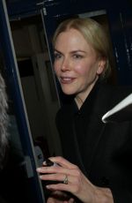 NICOLE KIDMAN Arrives at Noel Coward Theatre in London 09/05/2015