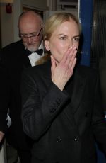 NICOLE KIDMAN Arrives at Noel Coward Theatre in London 09/05/2015