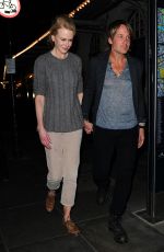 NICOLE KIDMAN Arrives at Noel Coward Theatre in London 09/09/2015