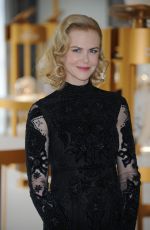 NICOLE KIDMAN at Omega Exhibition at Triennale Palace in Milan 09/16/2015