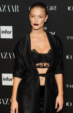 NINA AGDAL at 2015 Harper’s Bazaar Icons Event in New York 09/16/2015
