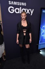 NINA AGDAL at 2015 Harper’s Bazaar Icons Event in New York 09/16/2015
