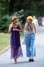 OLIVIA HOLT and SABRINA CARPENTER Out Shopping in Manhattan 09/16/2015