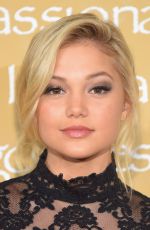 OLIVIA HOLT at Alice + Olivia by Stacey Bendet Fashion Show in New York 09/15/2015