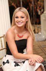 OLIVIA HOLT at Sherri Hill Fashion Show in New York 09/13/2015