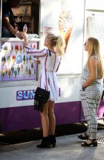 OLIVIA HOLT Out and  About in New York 09/17/2015