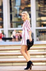 OLIVIA HOLT Out and  About in New York 09/17/2015